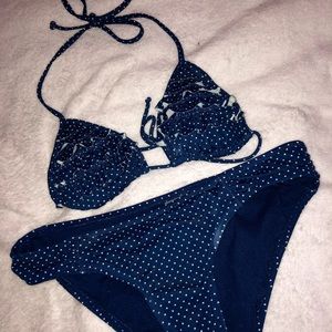 NWOT POLKA DOT BIKINI SET